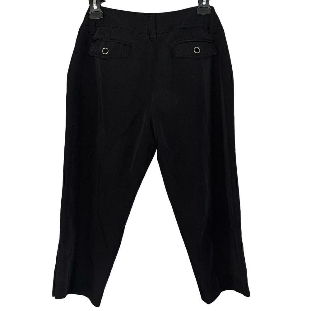 Larry Levine Petite black dress capris 4P‎